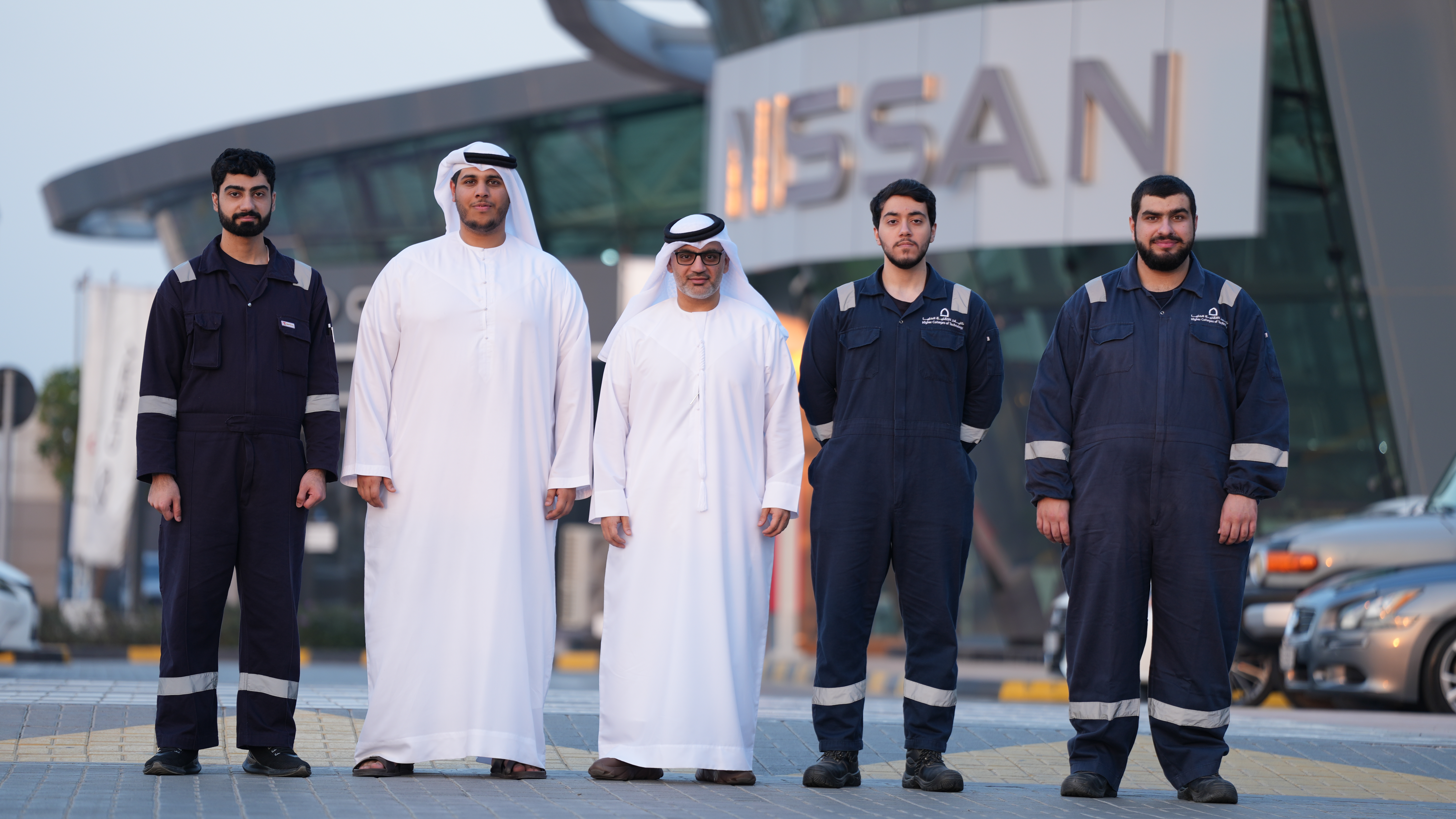 التعاون بين مؤسسة خليفة وكليات التقنية العليا ومجموعة عبد الواحد الرستماني للسيارات