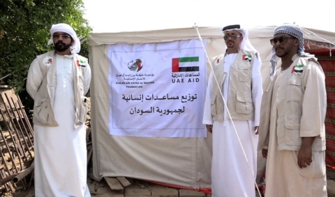 مؤسسة خليفة الإنسانية تدشن المرحلة الأولى من إغاثة متضرري السيول في السودان