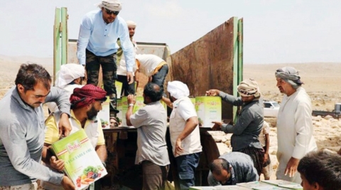 مؤسسة خليفة الإنسانية تواصل إغاثة المناطق النائية في سقطرى