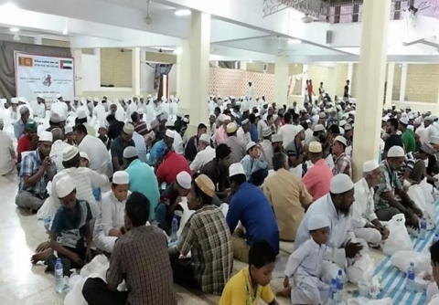 مؤسسة خليفة الإنسانية تنفذ مشروع إفطار صائم في سريلانكا