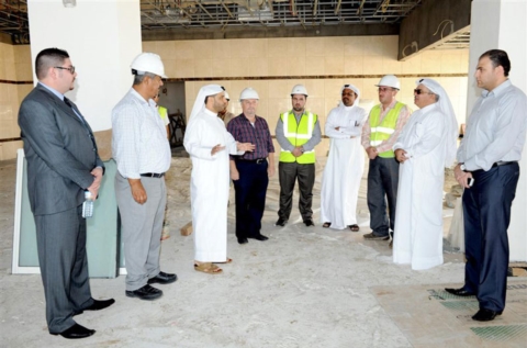 وفد من مؤسسة قطر يطلع على مشاريع مؤسسة خليفة للأعمال الإنسانية