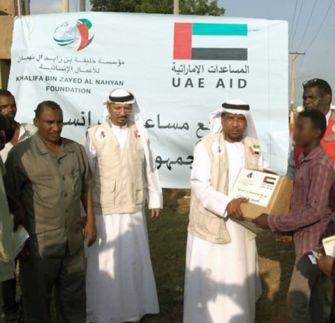الامارات تغيث 50 ألفاً من متضرري الفيضانات في ولاية النيل الأبيض السودانية