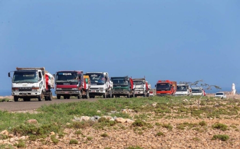 مؤسسة خليفة الإنسانية تغيث 12 قرية في سقطرى