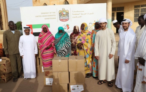 مؤسسة خليفة الانسانية تبدأ تنفيذ إفطار صائم في السودان