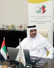 بمباركة ودعم منصور بن زايد : معالي أحمد بن جمعة الزعابي يدشن الموقع الإلكتروني الجديد لمؤسسة خليفة الإنسانية.