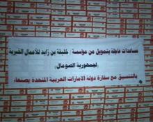 «خليفة الإنسانية» تسير شحنة مساعدات غذائية عاجلة إلى الصومال
