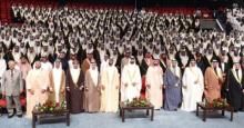 مؤسسة خليفة الإنسانية تنظم حفل زفاف لـ 1200 عريس وعروسة ضمن العرس الجماعي التاسع بالبحرين