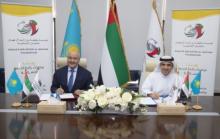 بتوجيهات رئيس الدولة ودعم ولي عهد أبوظبي : مؤسسة خليفة الإنسانية توقع اتفاقية بناء مستشفى محمد بن زايد آل نهيان في كازاخستان